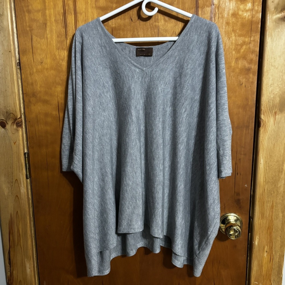 Kerisma Womens One Size Knit oversized sweater Quiet Luxury Pullover